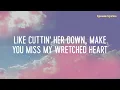 Olivia Rodrigo - Happier (Lyric Video) | Conan Gray, Madison Beer,...