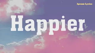 Download Olivia Rodrigo - Happier (Lyric Video) | Conan Gray, Madison Beer,... MP3