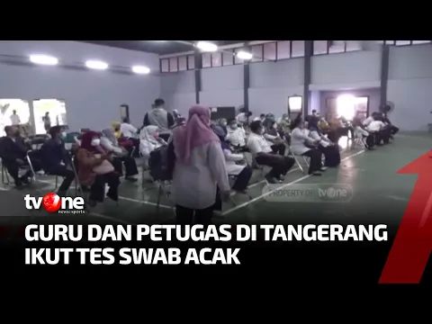 Antisipasi Covid-19 di Sekolah, Guru dan Staf Ikut Tes Swab Acak