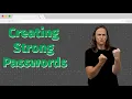 Creating Strong Passwords - Digital Citizenship Lesson