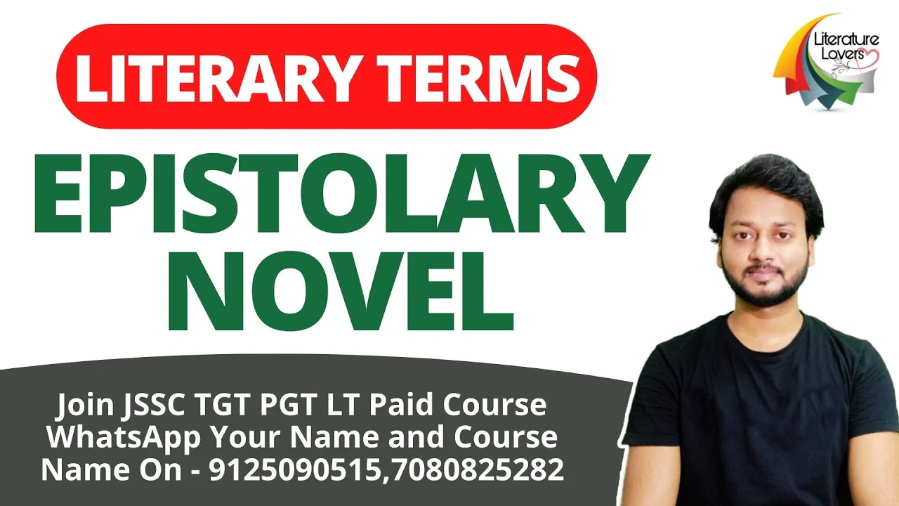Epistolary novel || Literary Terms || Literature Lovers