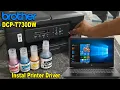 How to Initialize and Install Driver of Brother DCP T730DW Printer