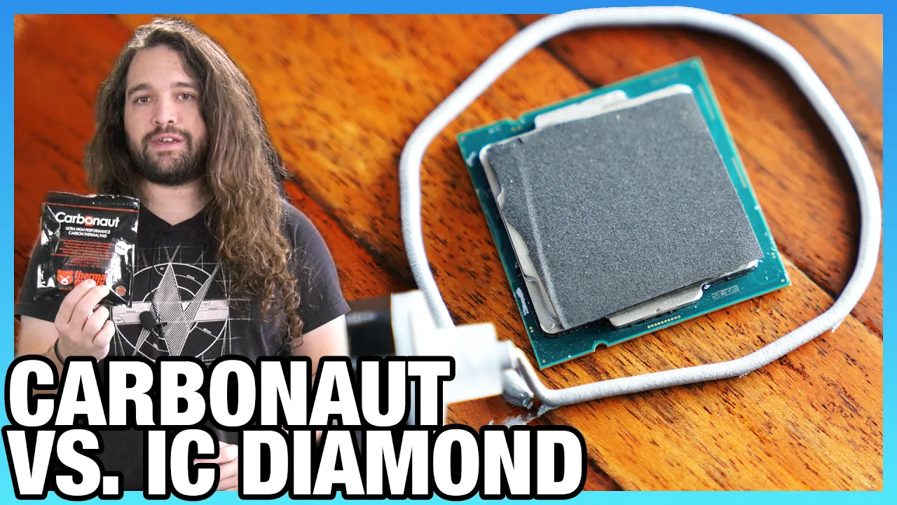 Thermal Grizzly Carbonaut Review vs. IC Diamond Thermal Pad & Thermal Paste Benchmarks