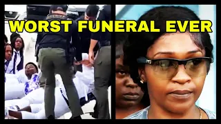 Funeral Turns To FIGHTS With POLICE