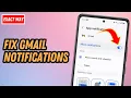 How To Fix Gmail Notifications Not Working Android 2026 Fixed