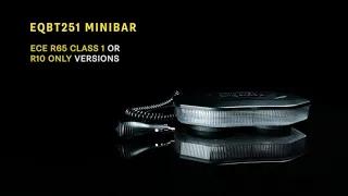 Video: LED zwaailampbalk | R65 | 1345mm | 10-30v | compleet flitsend | EQBT1345R65A
