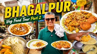 Bhagalpur’s Famous Katarni Chura & Ultimate Street Food Tour, Part 2 l Nashta, Chop, Sukha Puchka