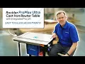 ProMax Ultra Cast Iron Router Table with Pro Lift