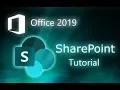 Microsoft SharePoint 2019 - Full Tutorial for Beginners Overview