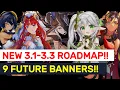 NEW Patch 3 1-3 3 Banners Road-Map NO leaks Predictions Genshin Impact
