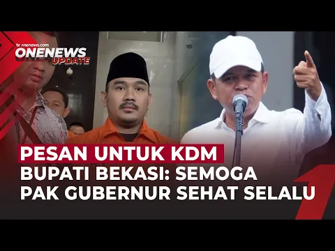 Isi Pesan Bupati Bekasi Ade Kuswara untuk Dedi Mulyadi