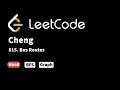 LeetCode 815 Bus Routes