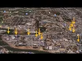 What are some examples of agglomeration in metropolitan Indianapolis