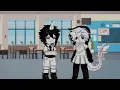 When Abbie and Zip Are Alone In Class | FPE Skit | (Gacha Nebula)