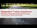 Dependent Tuition Assistance Enrollment Process