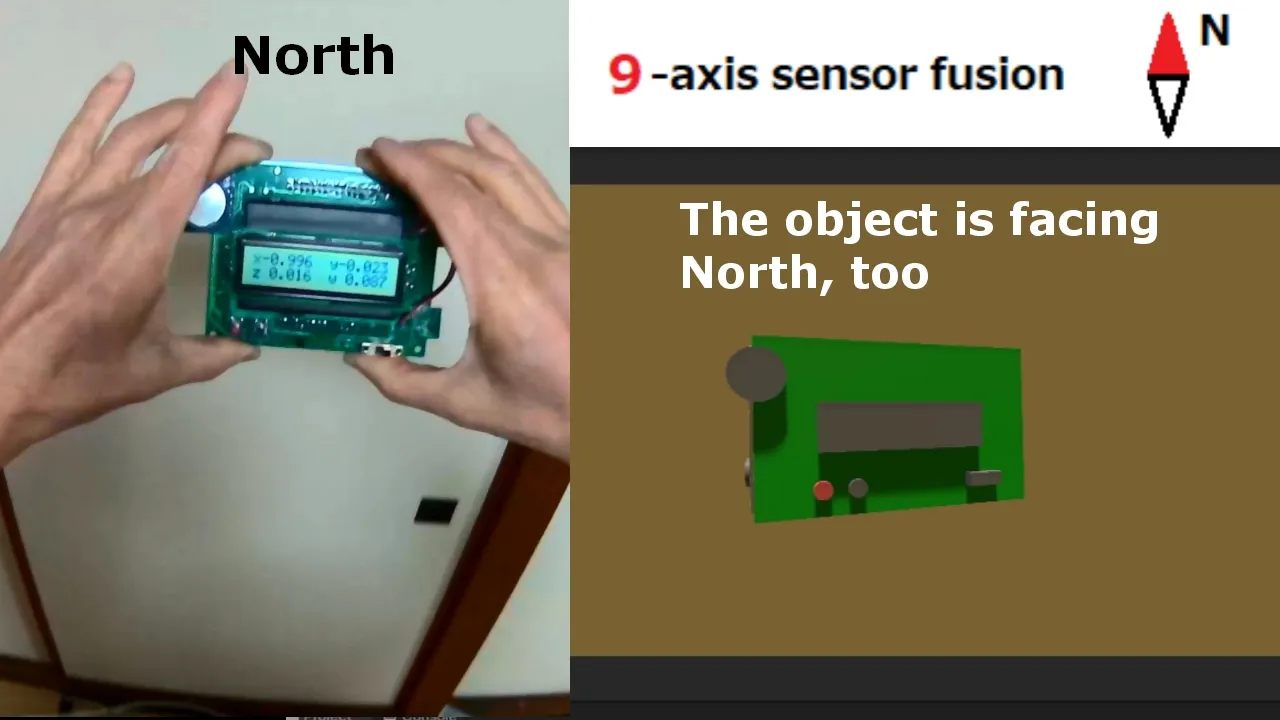 Let's go outside with portable sensors - 9-axis Sensor Fusion (1)