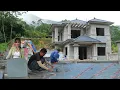 Download Lagu finished paving the new house's yard and said goodbye to her cousin