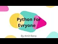 Python Program for Rock Paper and Scissor