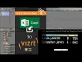 Excel to Vizrt Integration Using DataPool - Vizrt Interactive