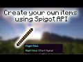 Spigot Plugin Development 1 - Custom Ability Items