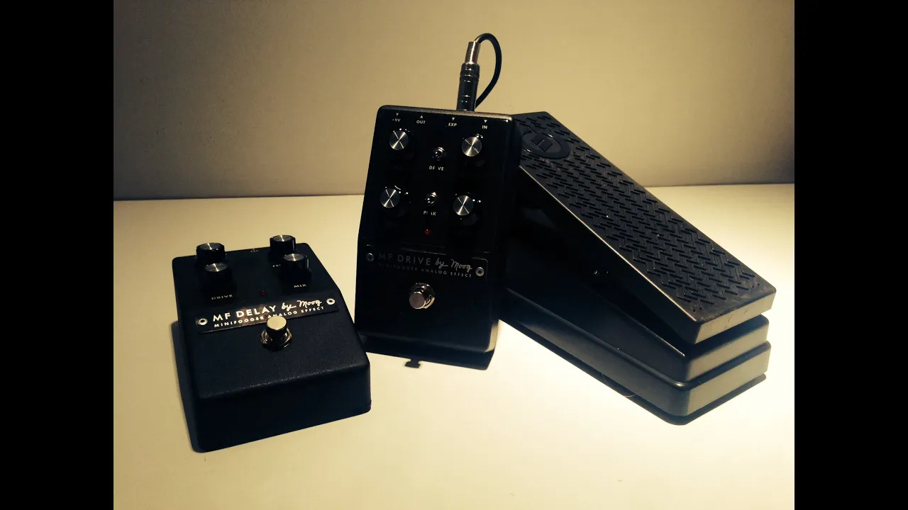 Moog MF Drive Minifooger Pedal - Old Look - Vintage King