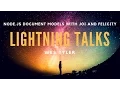 talks - Node js document models with Joi and Felicity