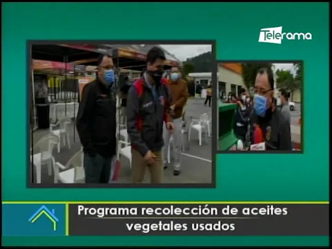 Programa recolección de aceites vegetales usados