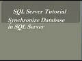 Synchronize Database in SQL Server