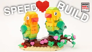 LEGO 40522 - Valentine Lovebirds - Speed build