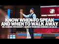Know When to Speak and When to Walk Away Dr Gabriel Swaggart Sunday Morning Sermon
