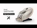 Service Osaki Sapphire Side Panel Remove