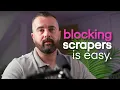 Your Web Scrapers Keep Getting Blocked Here s Why