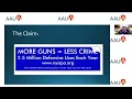 Debunking Gun Violence Myths with Devin Hughes of GVPedia hosted by AAUW Naperville Area IL