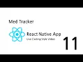 React Native App Live Coding Style Med Tracker Part 11 Coding the Express Backend