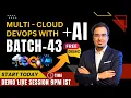 Batch-43 Day-0 Multi-Cloud DevOps with AI Start Date 16th March 2026