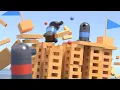 Plank Tower Physics Battles Blender Animation