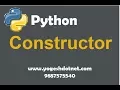 python constructor -