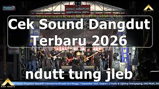 cek sound dangdut titisan dhehan terbaru 2026