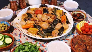 الذ دولمة مع طريقة الطبخ الصحيحه المضبوطة كل مره حتطلع حبه بحبه ولينه وحامضه وتجنن 