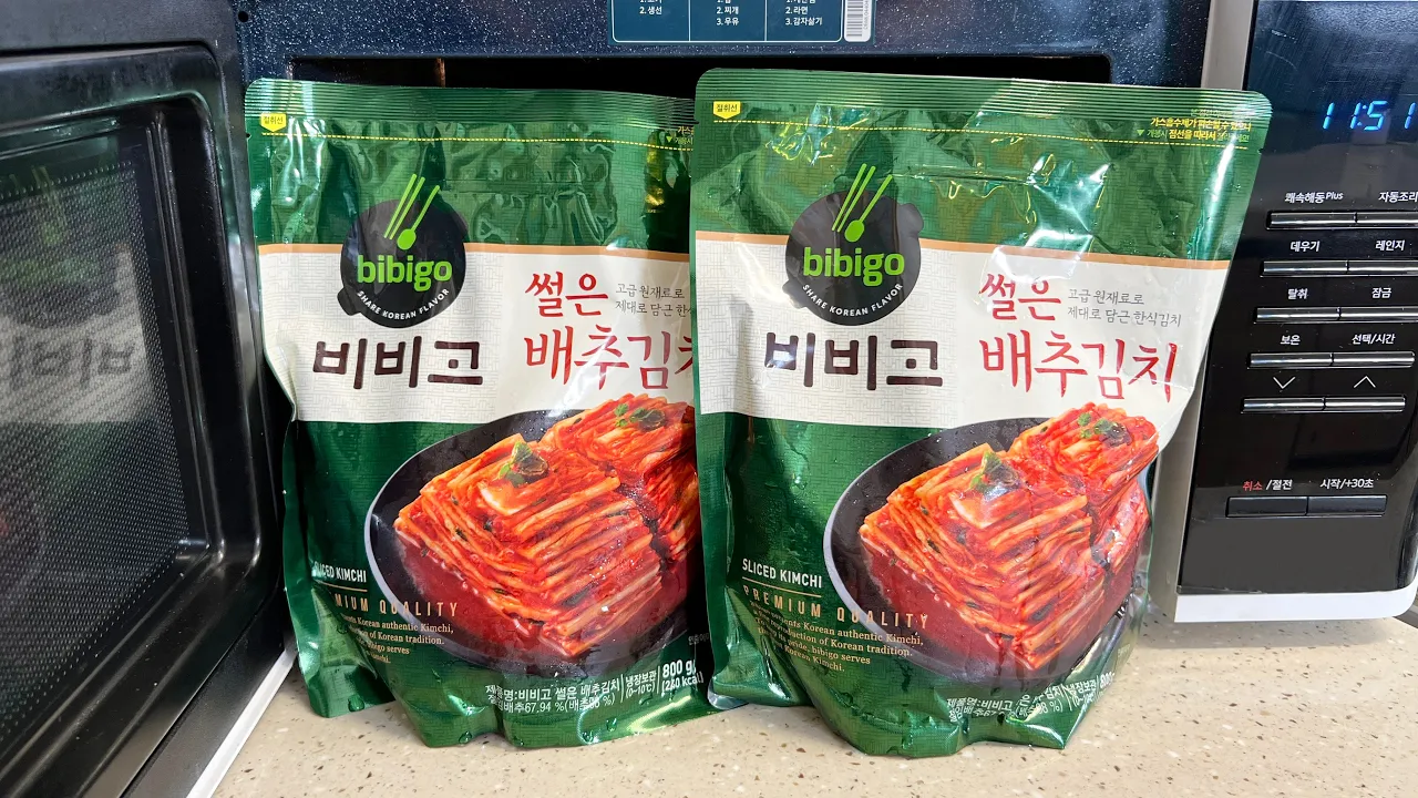 전자레인지 두부김치