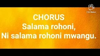 Salama Rohoni Nyimbo Za Kristo Tenzi Za Rohoni No 127 