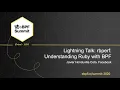Understanding Ruby with BPF - Javier Honduvilla Facebook