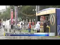 Weather not affecting fans in San Jose Calif