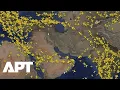 Flight Tracker Shows Empty Skies Over Middle East After US Israel Attacks on Iran APT