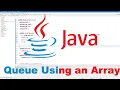 Queue Implementation Using an Array Java Stack Using an Array Java