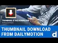 High Thumbnail Downloader Of The DailyMotion For Free