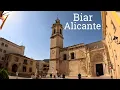 Lagu Biar, Alicante ⎮ Small inland town with a 14th-century castle 🏰  Morning Walking Tour 🇪🇸