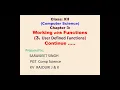Python Function Part 4