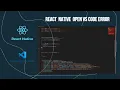 react native with visual studio code is prettier error