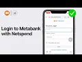 How To Login to Metabank with Netspend 2026 Metabank Online Banking Sign In